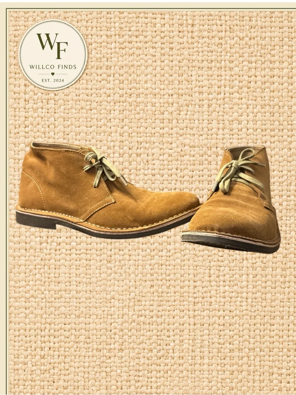 American Eagle Men’s Size 11 Tan Suede Leather Chukka Desert Boots